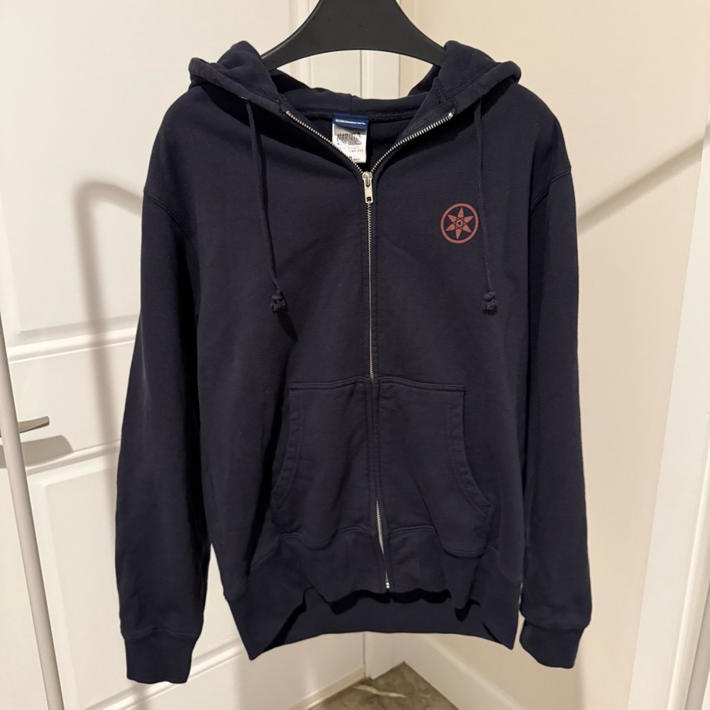 Naruto Uchiha Clan Zip-Up Hoodie size M